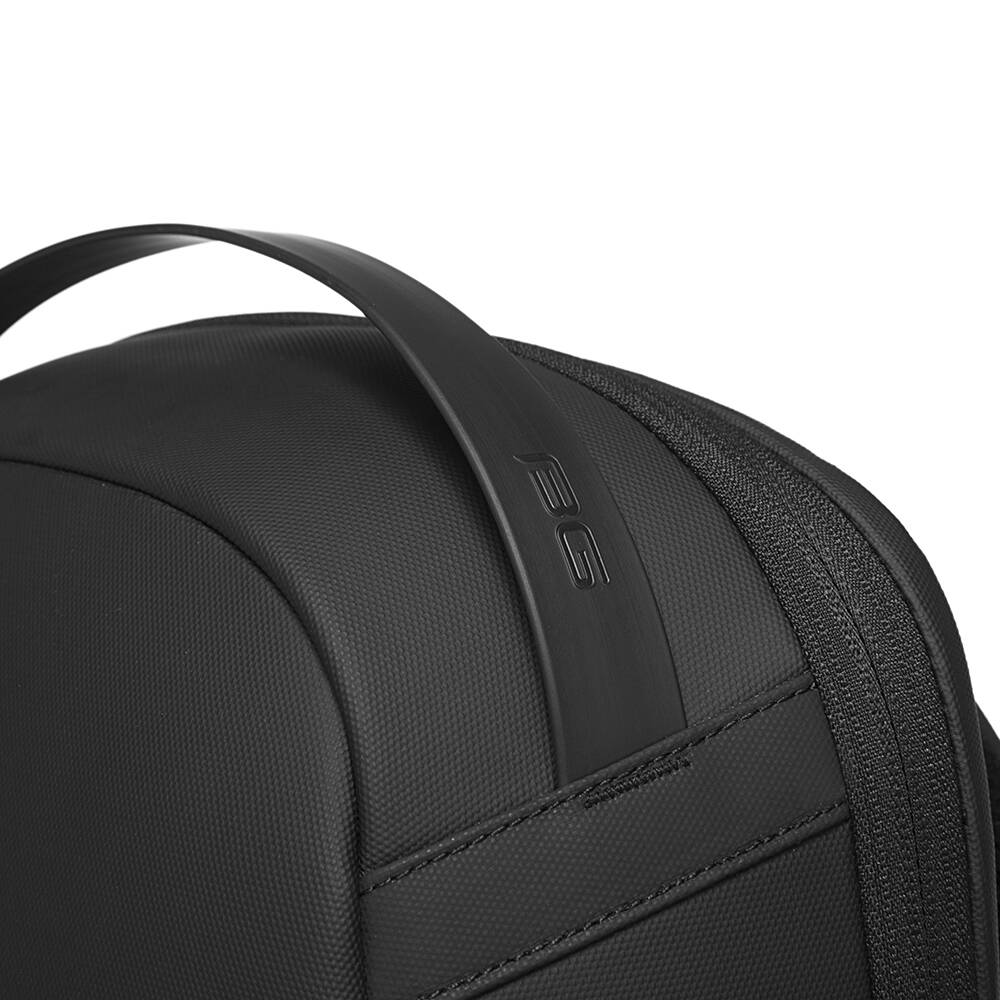 BANGE 7225 Backpack Waterproof 15.6in Laptop Size Smart Trendy Durable Oxford Backpacks Anti-Theft USB School Travel Black Bags